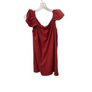 Madewell rust colored dress size M
